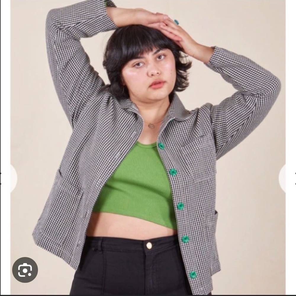 Big bud press gingham chore jacket
